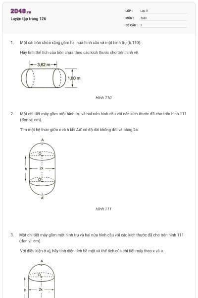 Luyện tập trang 126