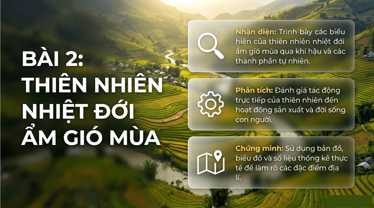 Bài giảng Địa lí 12 Bài 2. Thiên nhiên nhiệt đới ẩm gió mùa