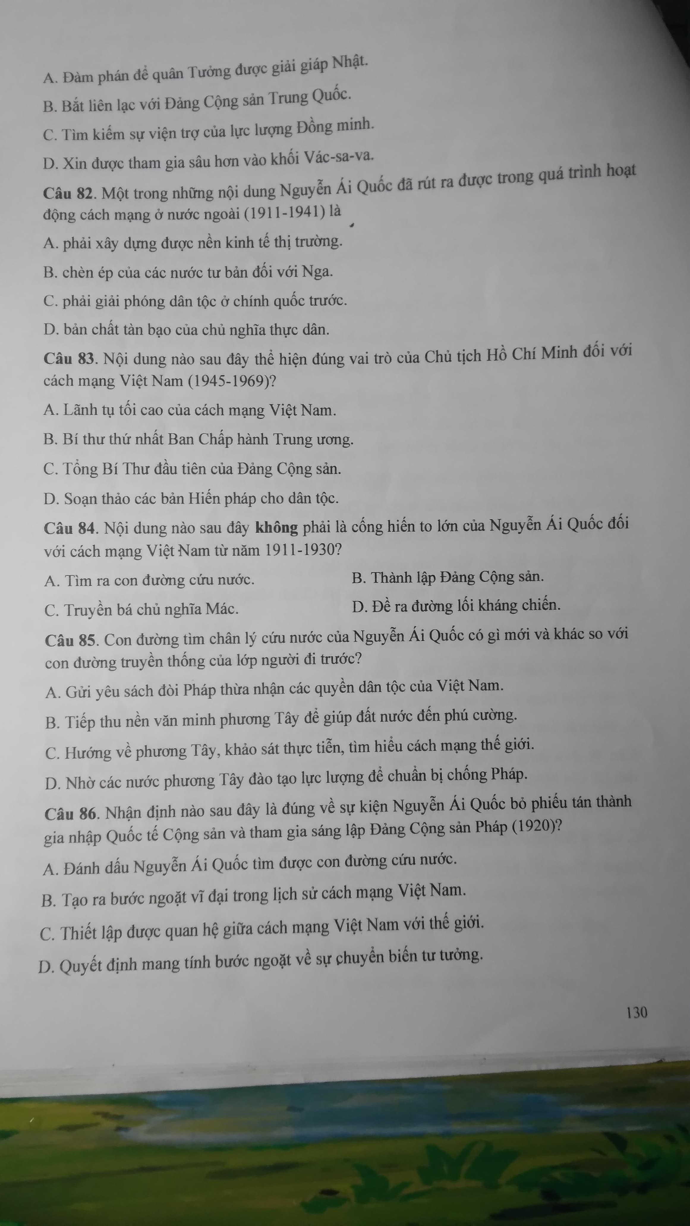 Bài Quiz không có tiêu đề