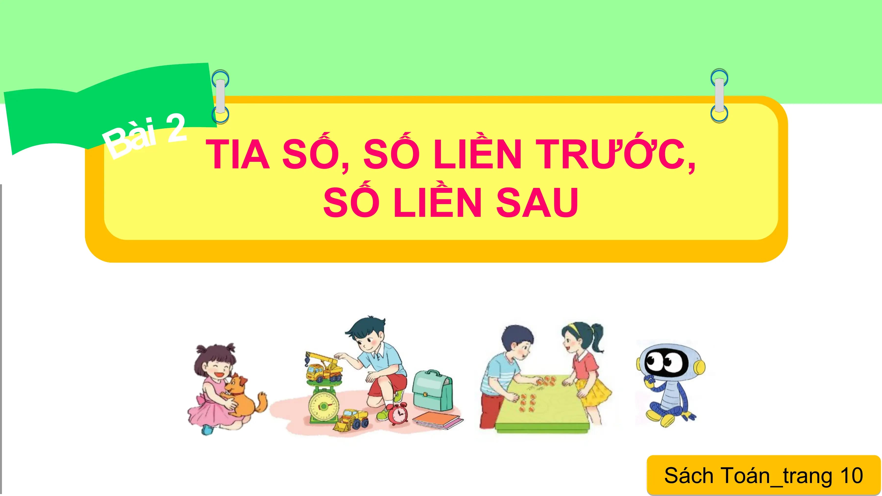 TIA SỐ, SỐ LIỀN TRƯỚC,
 SỐ LIỀN SAU

 Sách Toán_trang 10