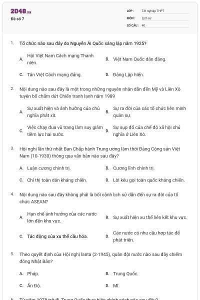 Đề số 7