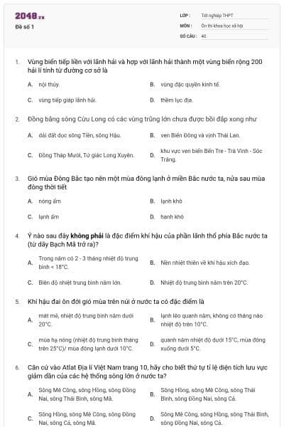 Đề số 1