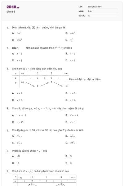 Đề số 5