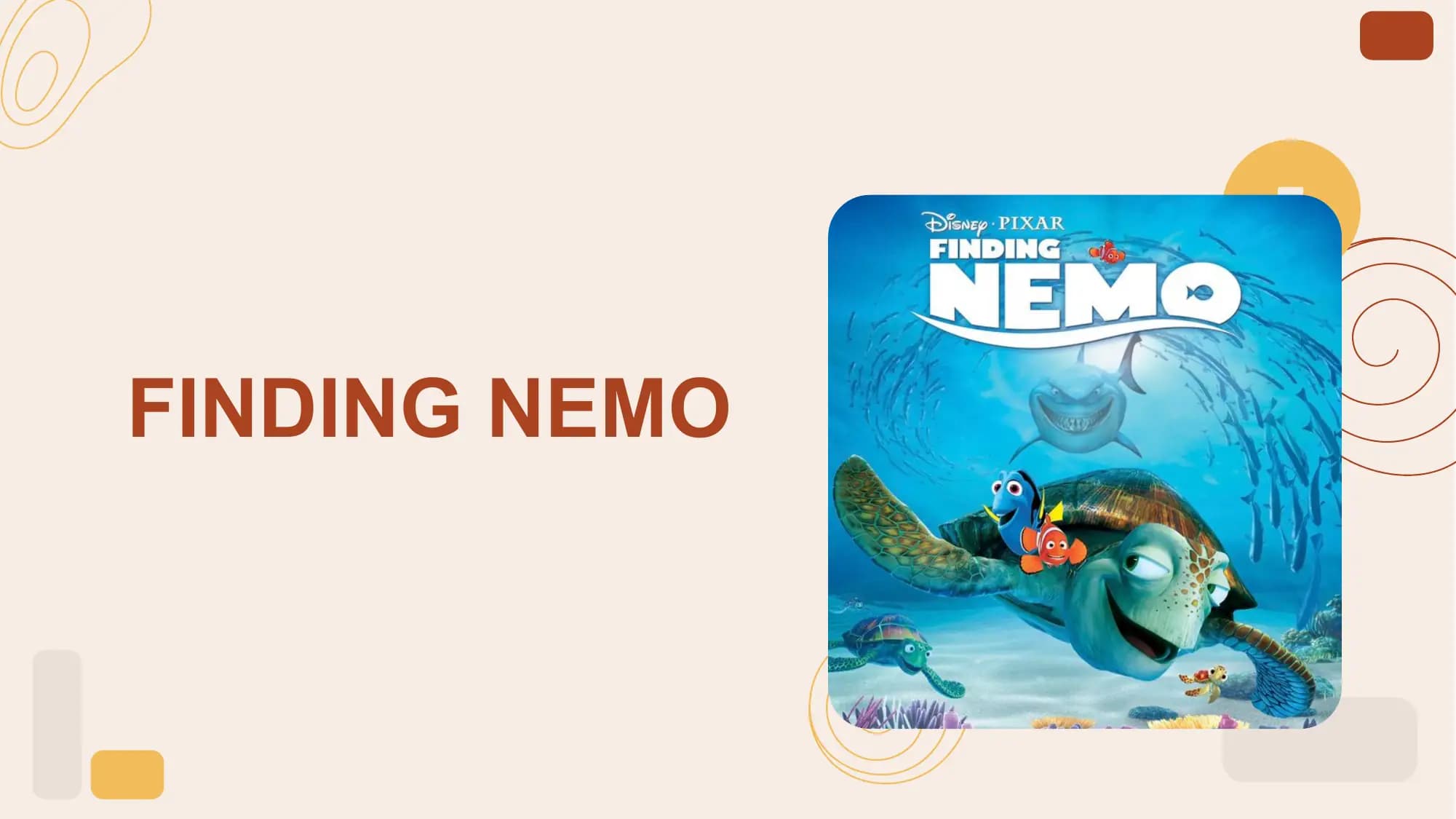 5

FINDING NEMO