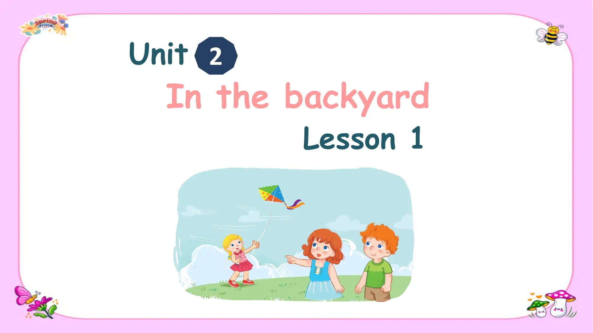 Bài giảng Tiếng Anh lớp 2 Unit 2 Lesson 1