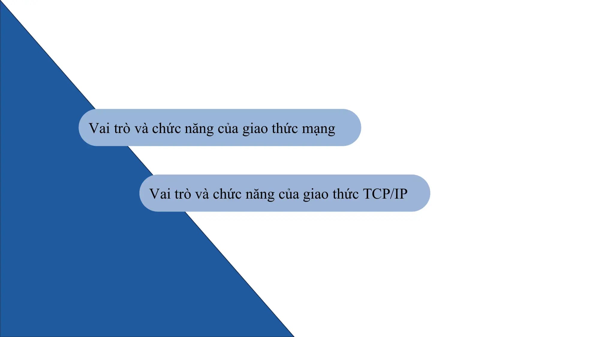 Vai trò và chức năng của giao thức mạng

 Vai trò và chức năng của giao thức TCP/IP