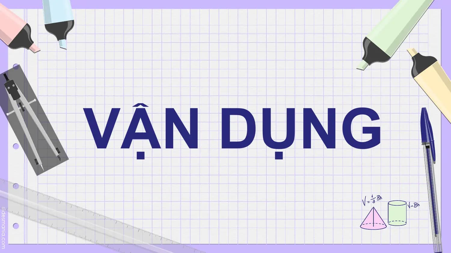 VẬN DỤNG