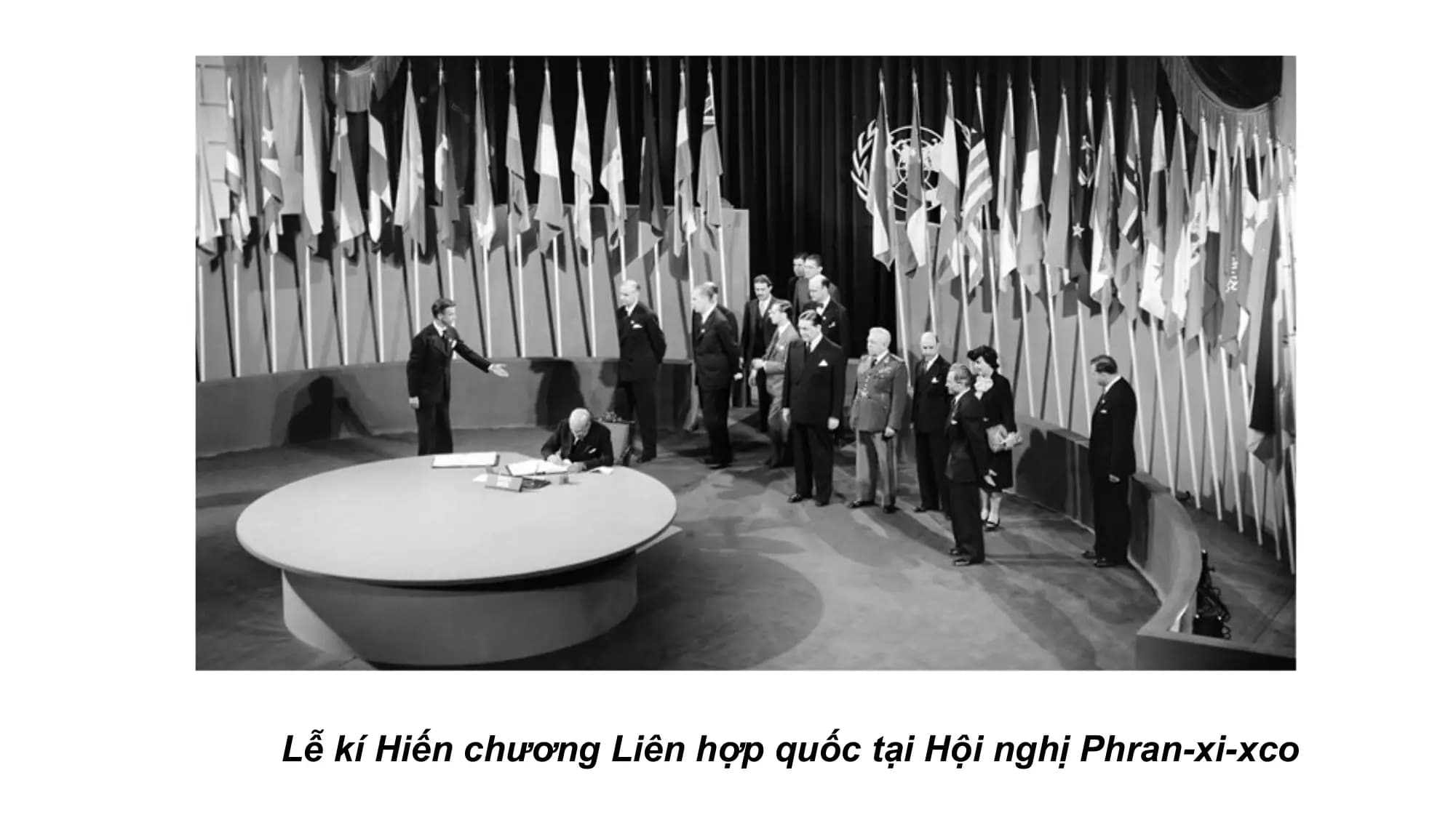 Lễ kí Hiến chương Liên hợp quốc tại Hội nghị Phran-xi-xco