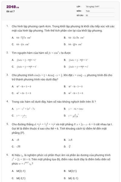 Đề số 7