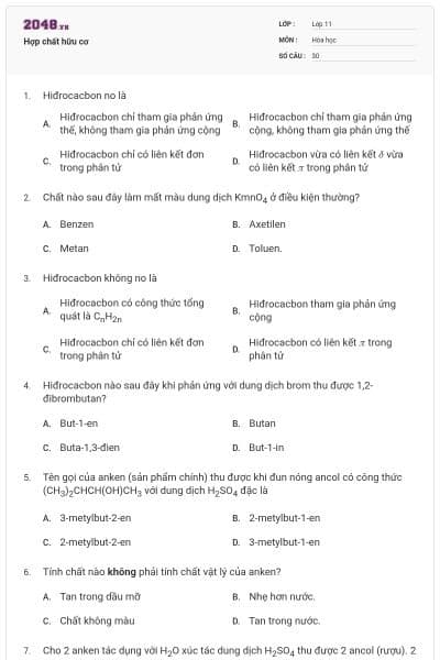 Hợp chất hữu cơ