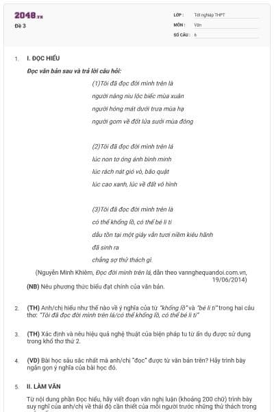 Đề 3