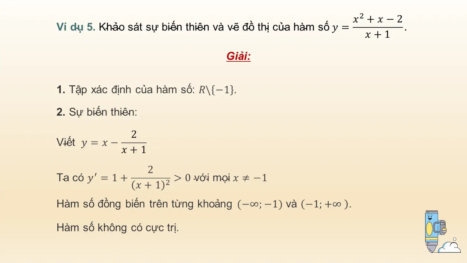Giải: