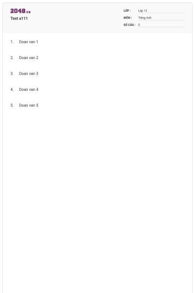 Test a111