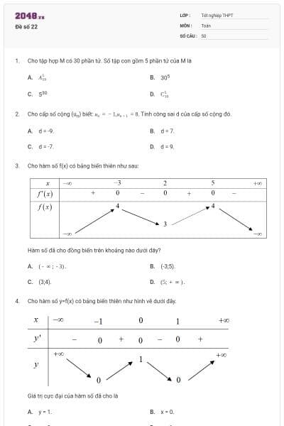 Đề số 22