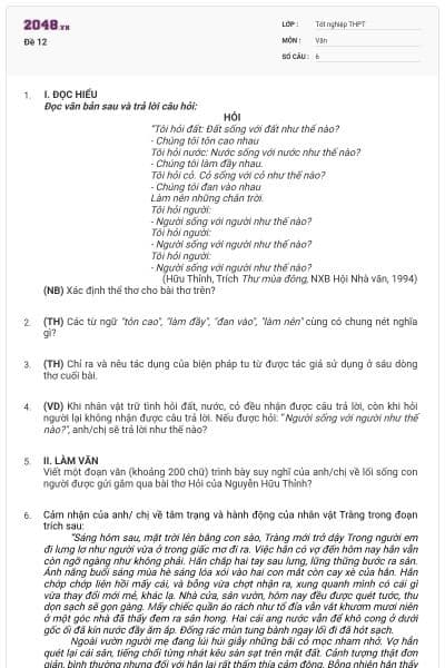 Đề 12