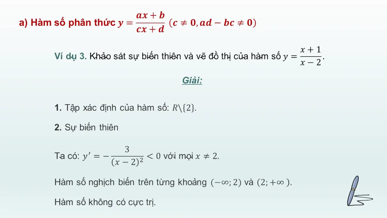 Giải: