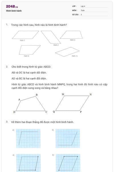 Hình bình hành