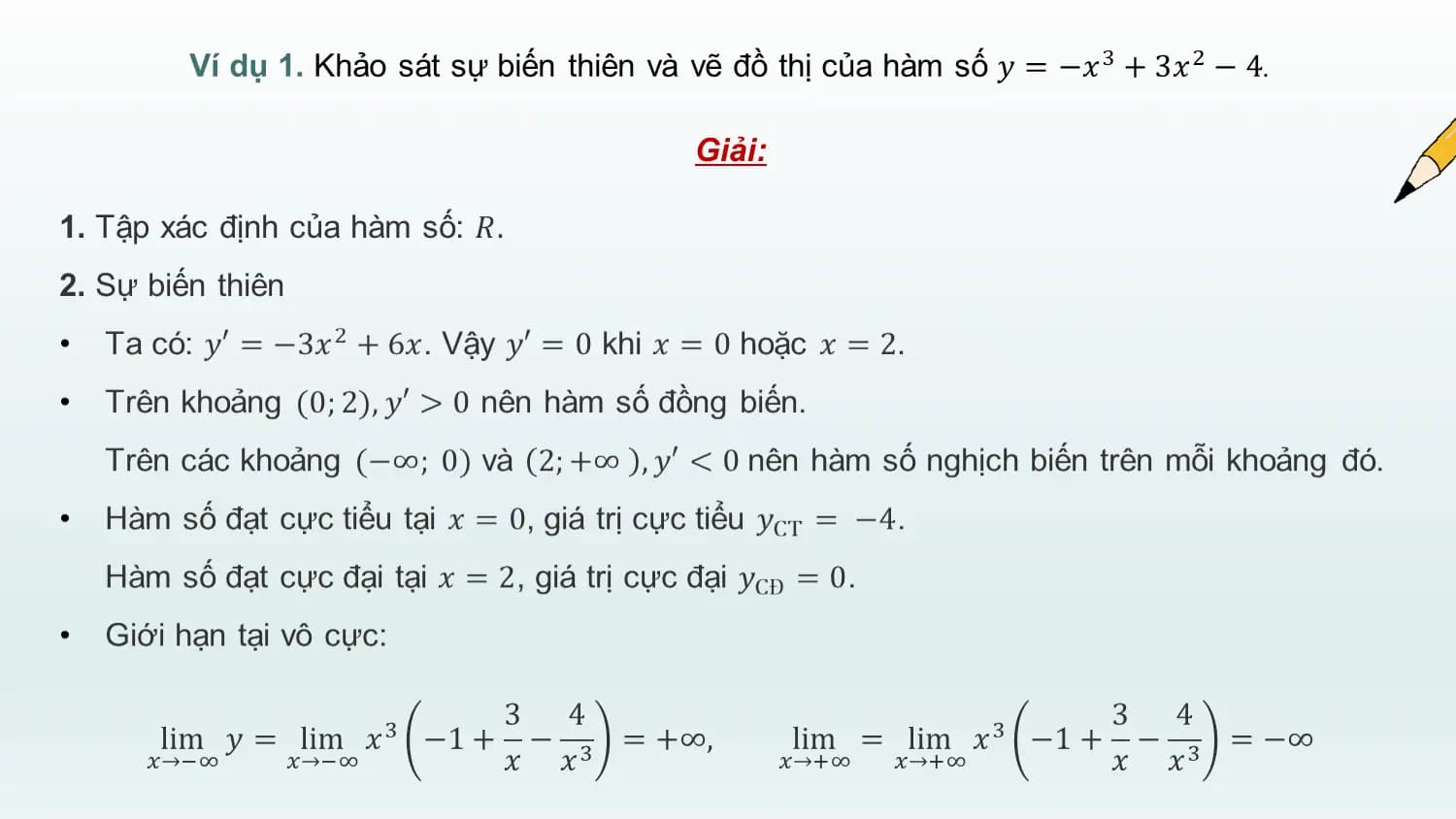 Giải: