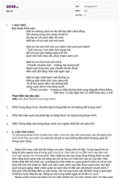 Đề 23