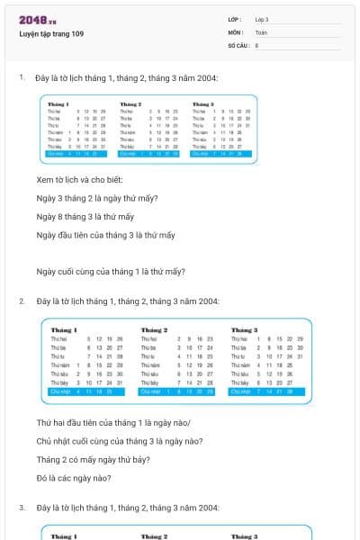 Luyện tập trang 109