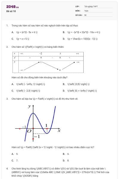 Đề số 10