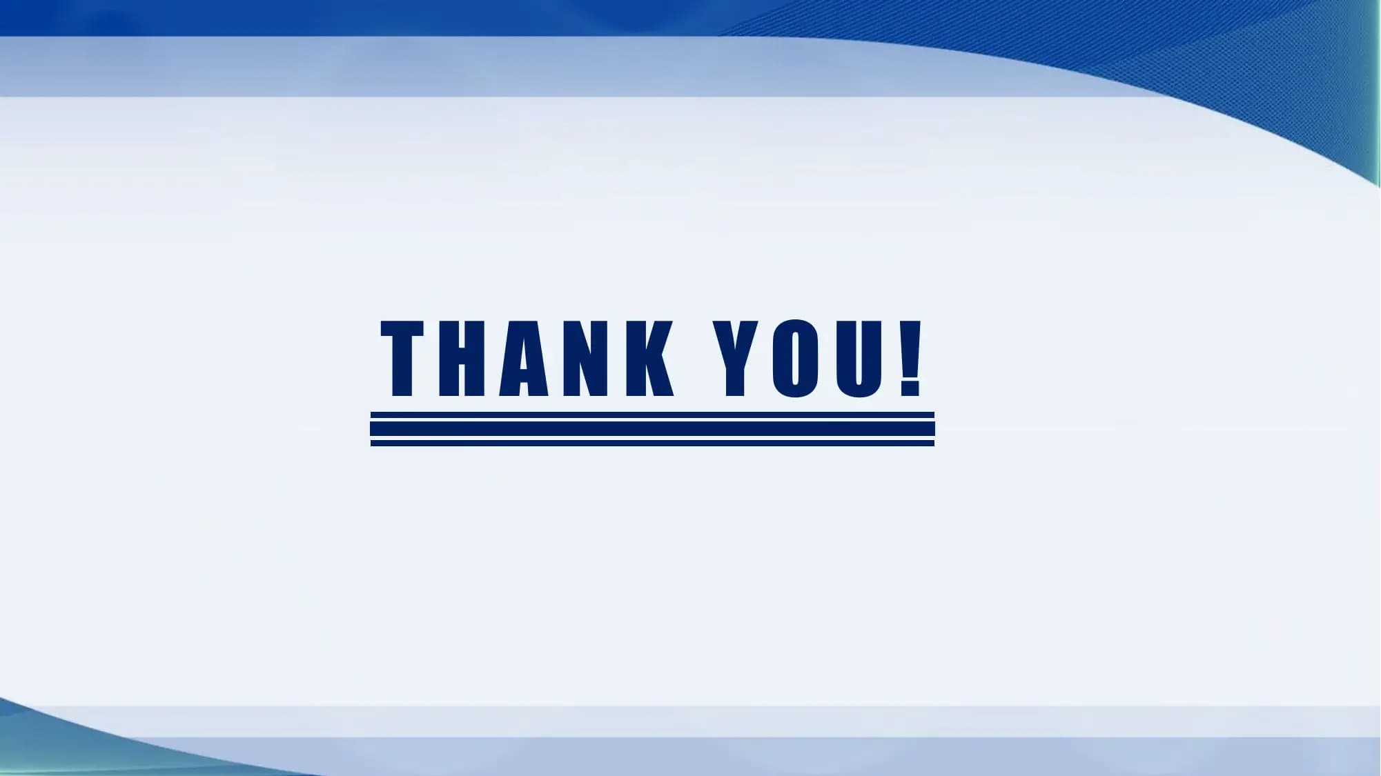 THANK YOU!