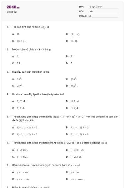 Đề số 22