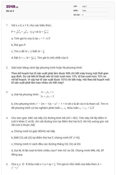 Đề số 3