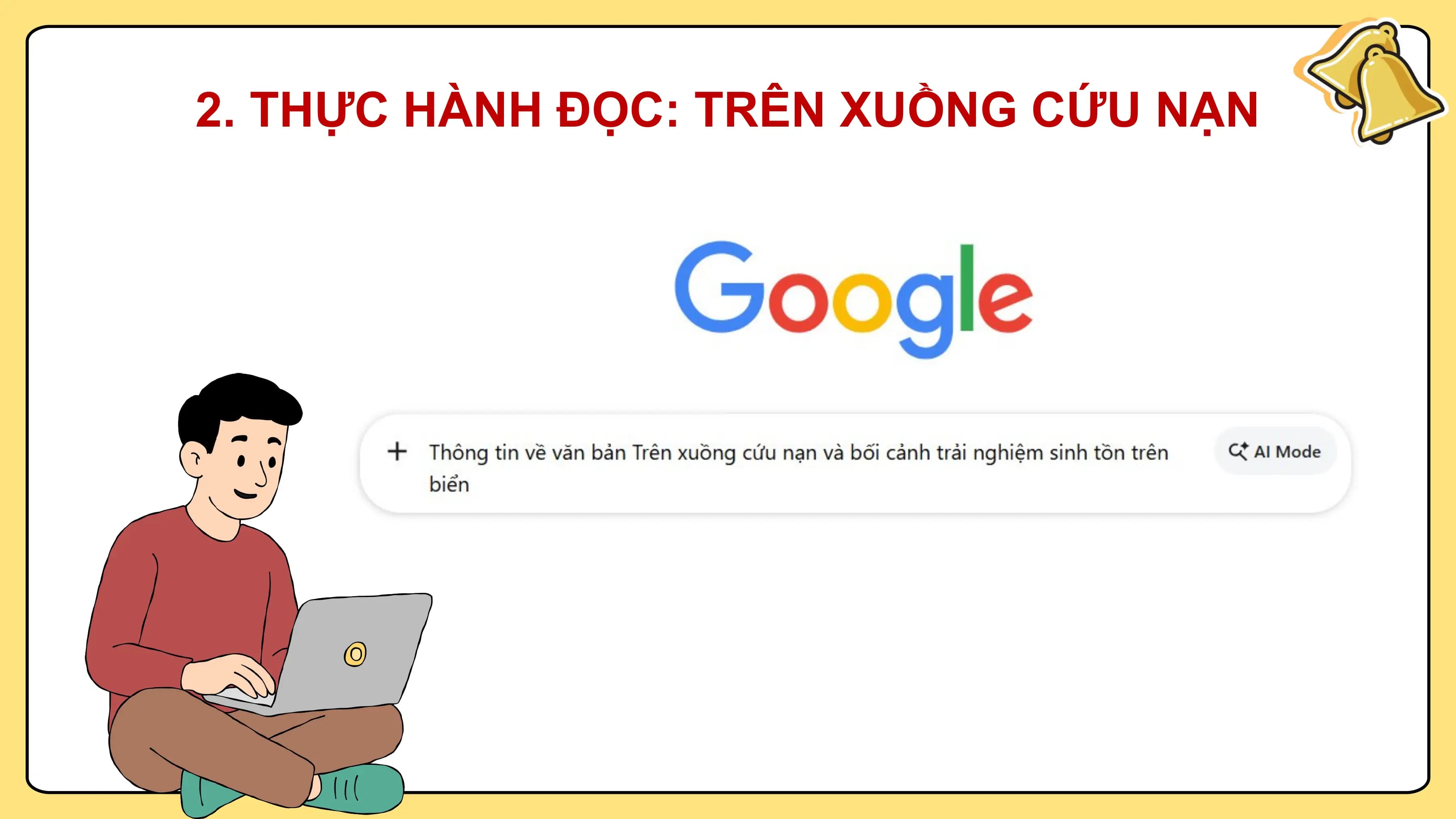 2. THỰC HÀNH ĐỌC: TRÊN XUỒNG CỨU NẠN