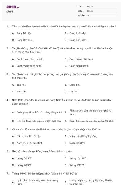 Đề số 1