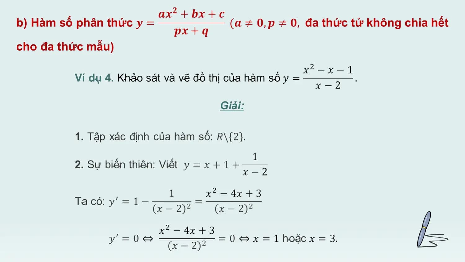 Giải: