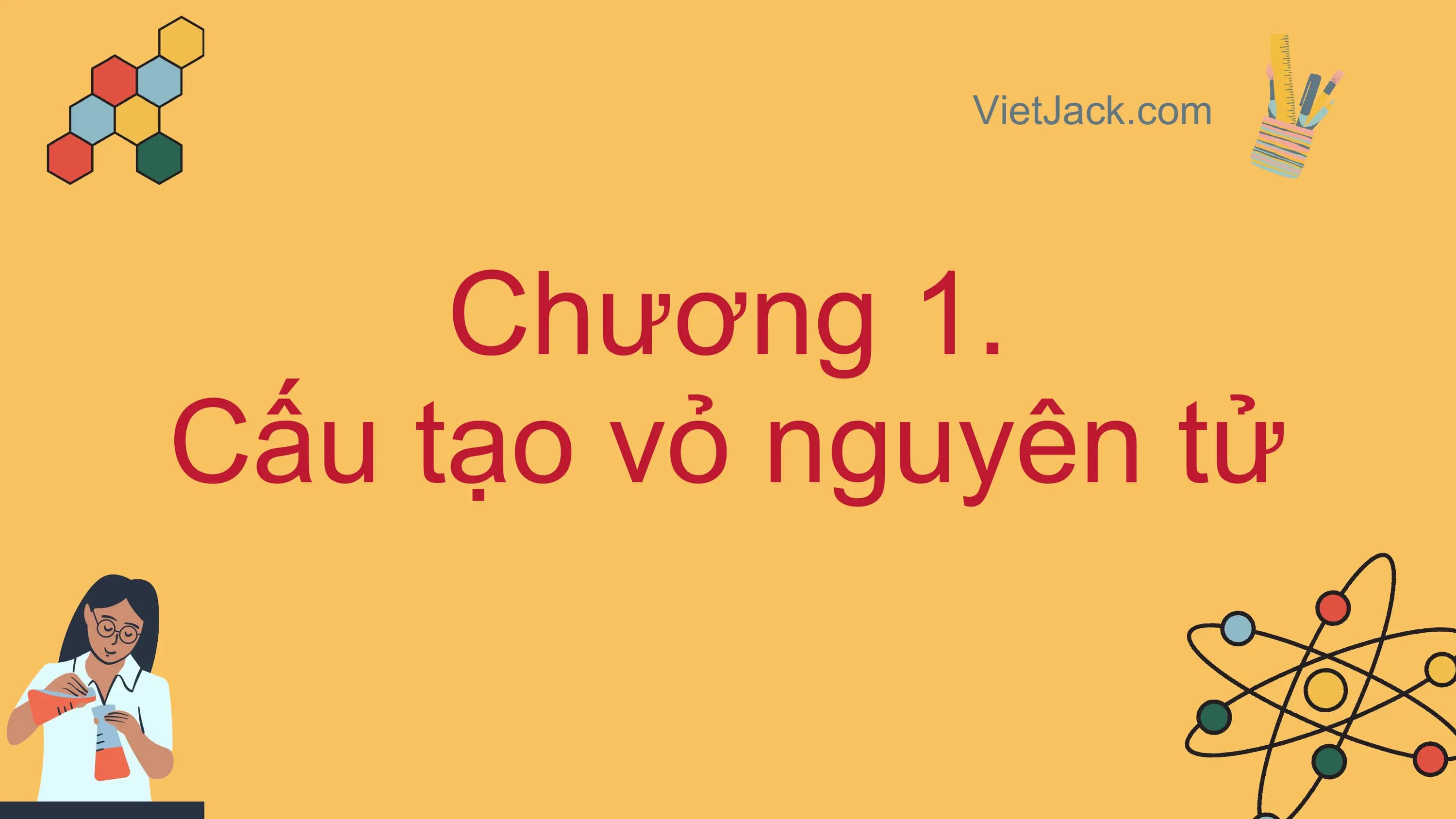 Bài giảng Hóa học 10 Bài 1. Thành phần của nguyên tử