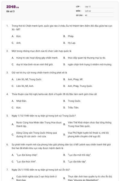 Đề số 3