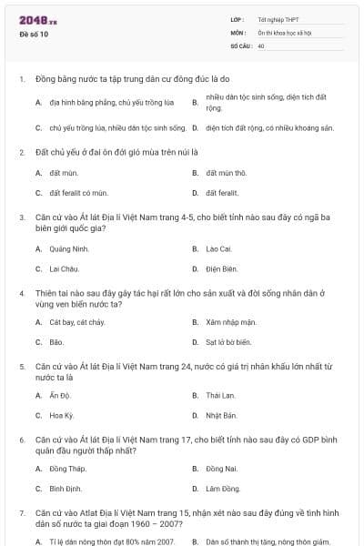 Đề số 10