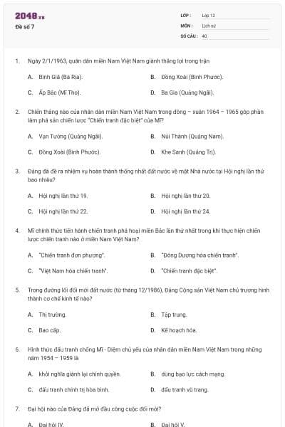 Đề số 7