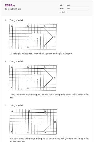 Ôn tập về hình học