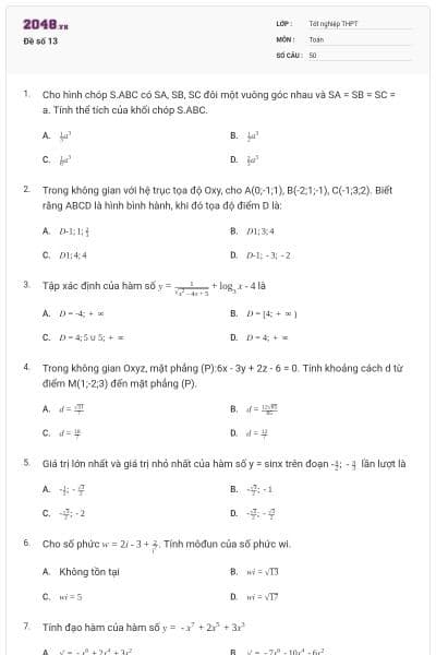 Đề số 13