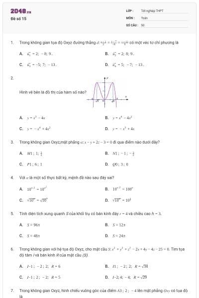 Đề số 15