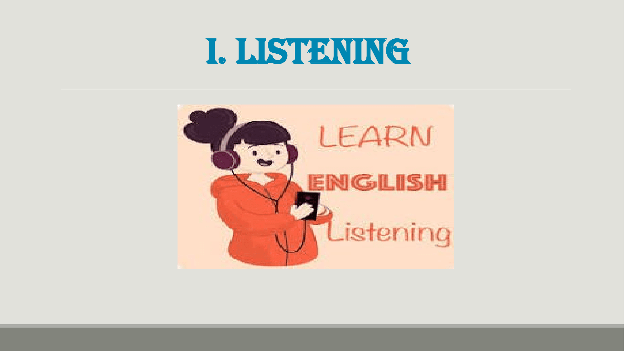 i. LiSTENiNG
