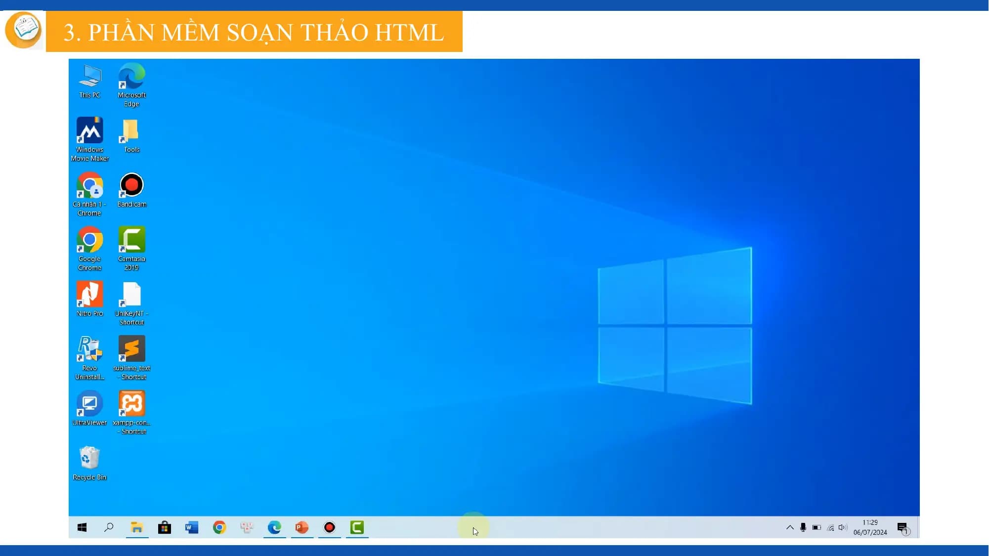 3. PHẦN MỀM SOẠN THẢO HTML