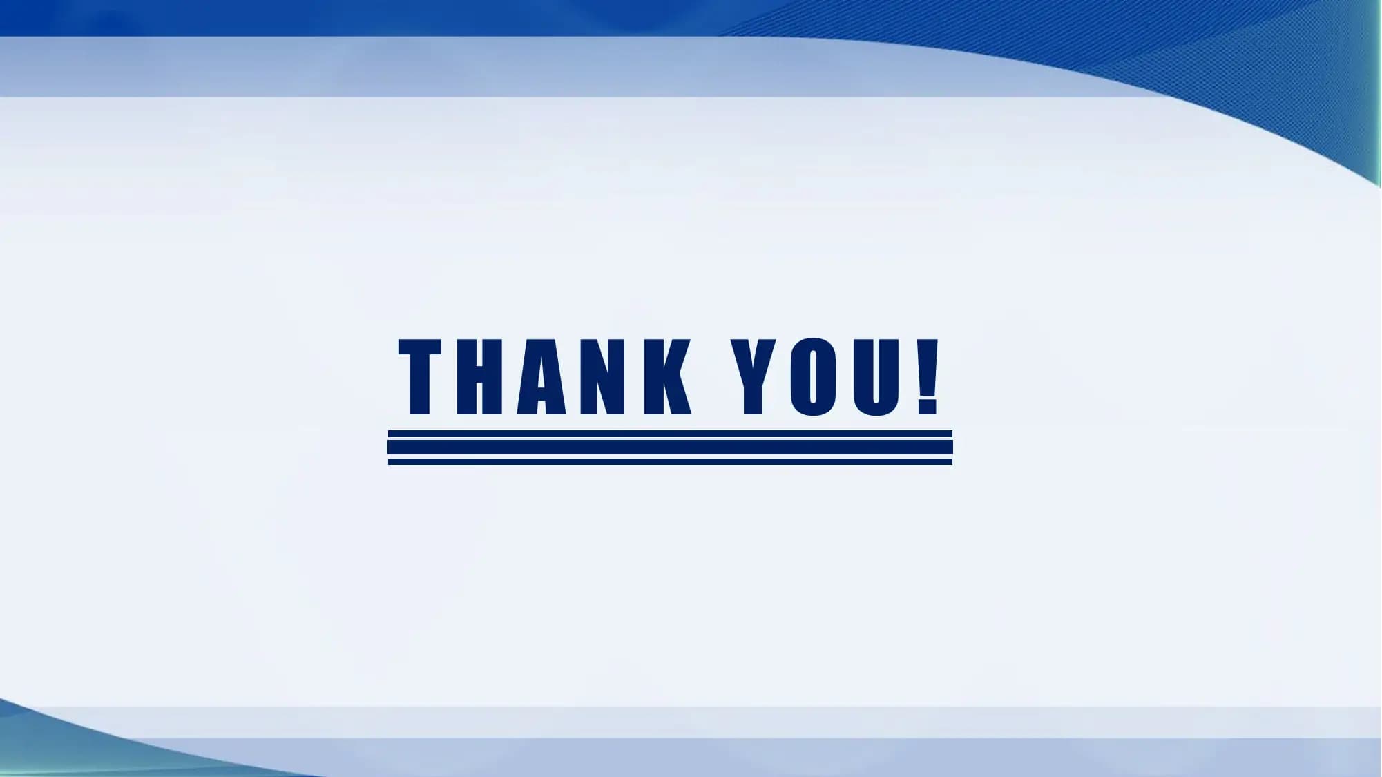 THANK YOU!