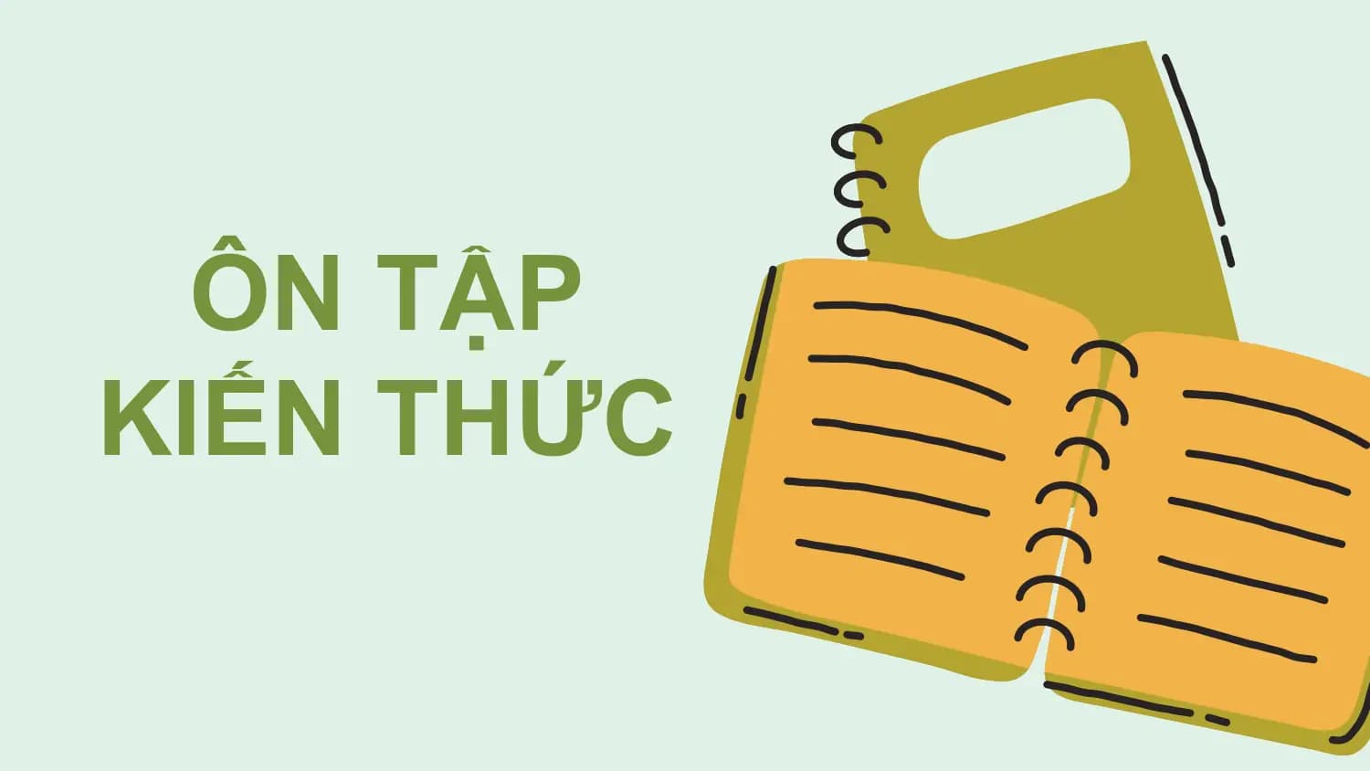 ÔN TẬP
KIẾN THỨC