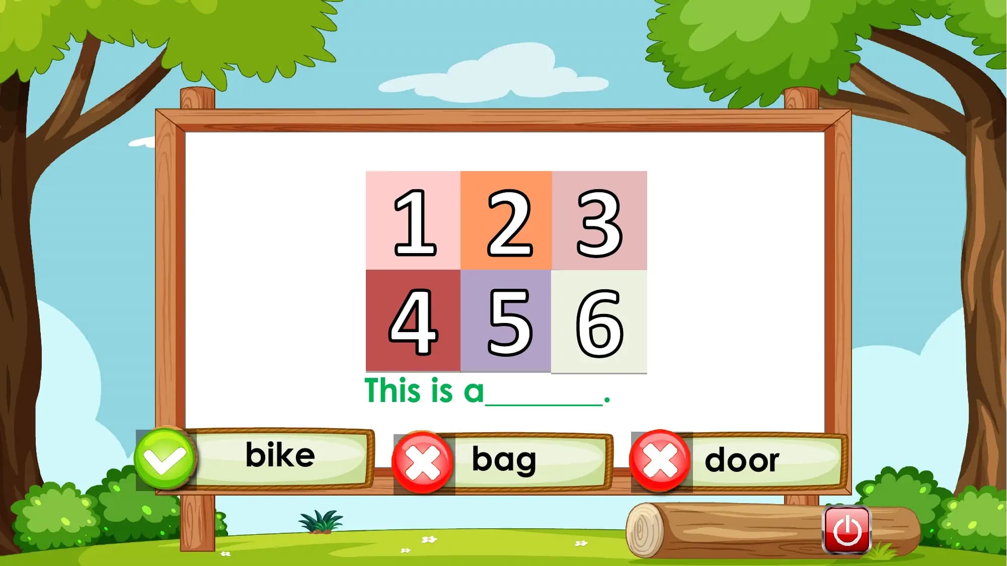 This is a_______.
bike bag door