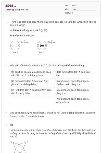 Luyện tập trang 100-101