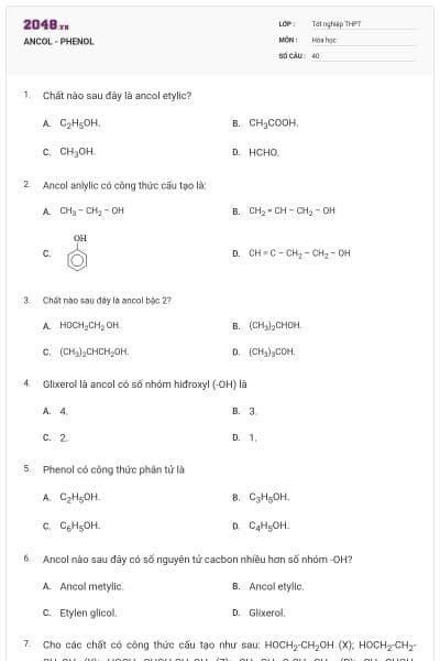 ANCOL - PHENOL