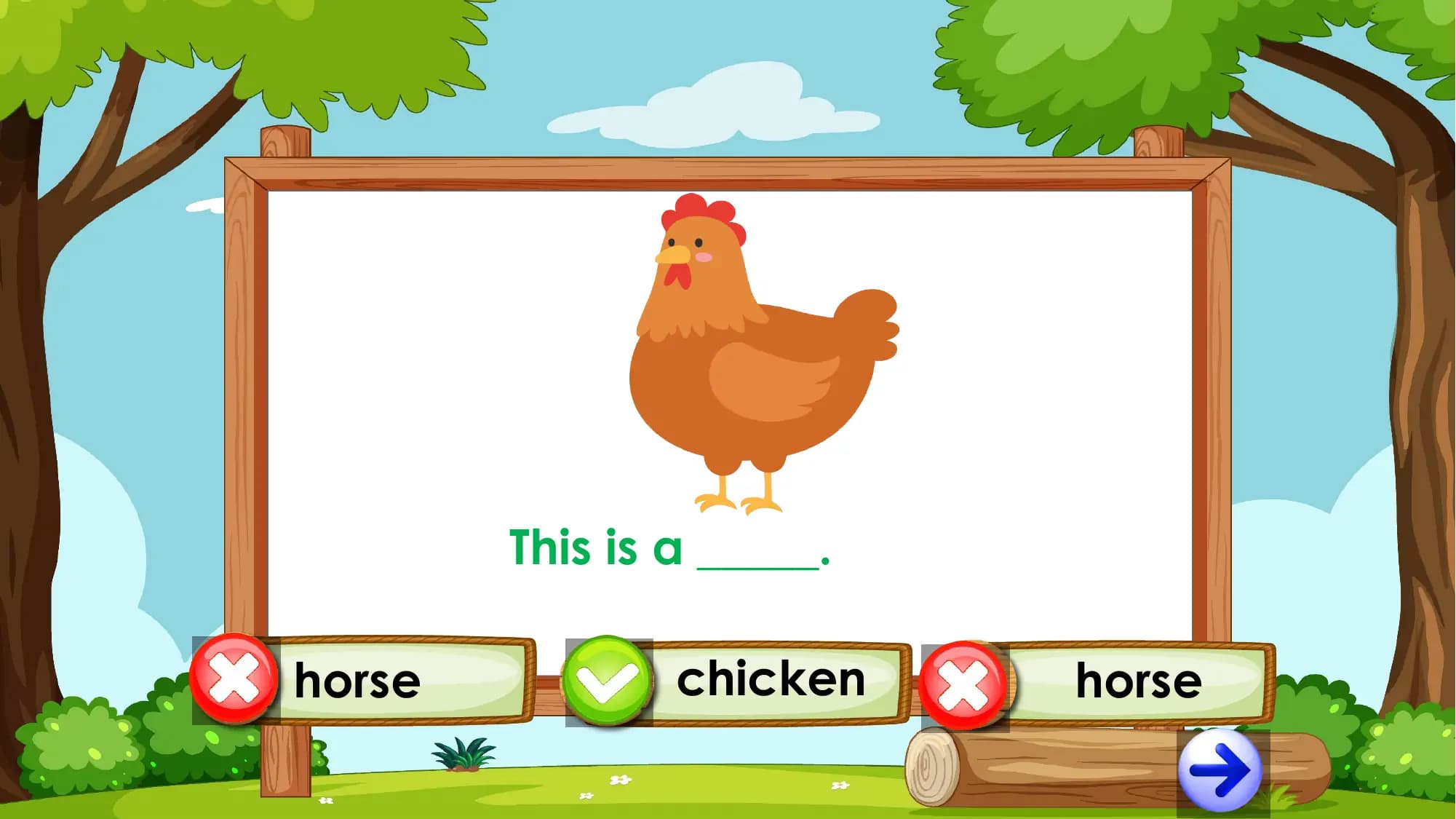This is a _____.

horse chicken horse