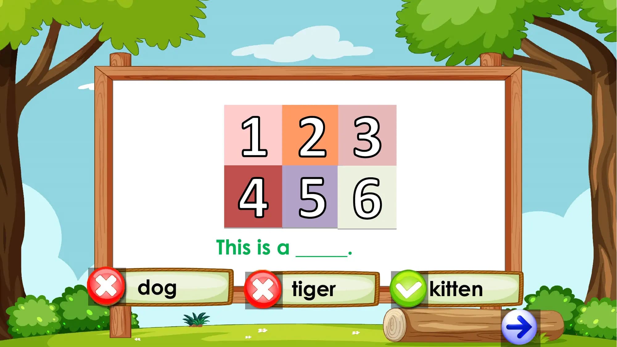 This is a _____.
dog tiger kitten