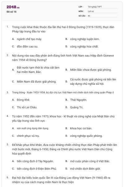 Đề số 16