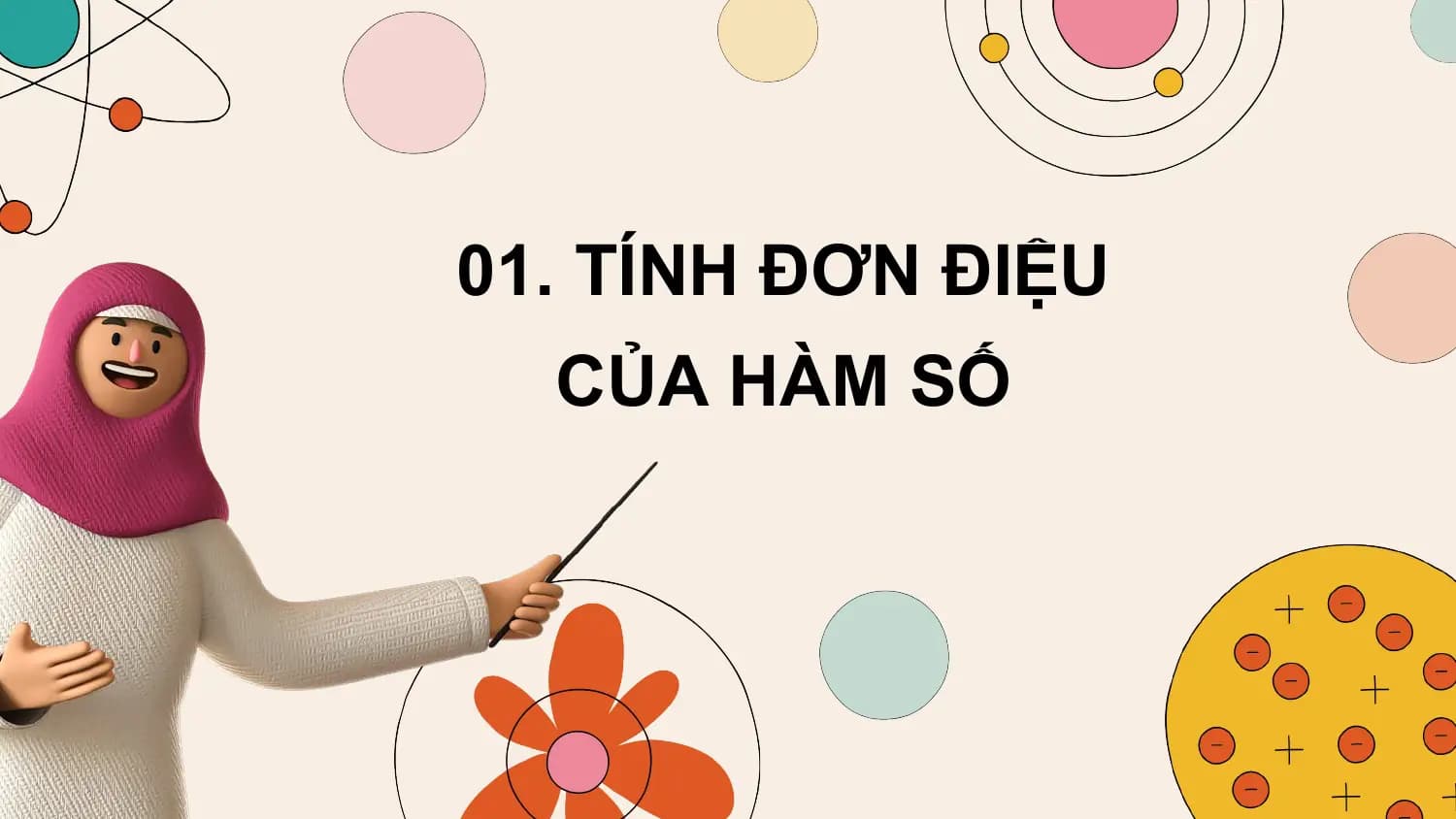 01. TÍNH ĐƠN ĐIỆU
 CỦA HÀM SỐ