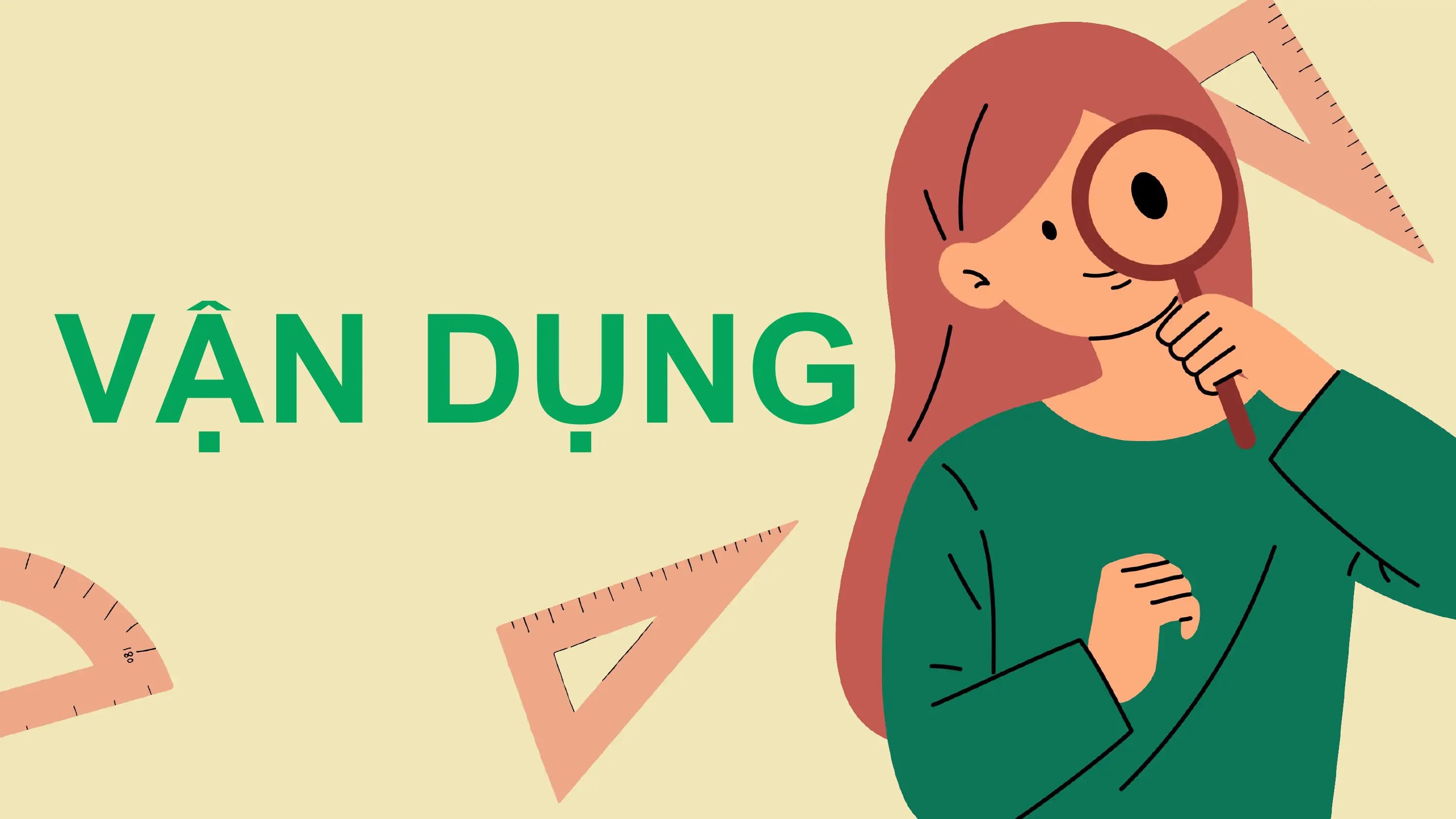 VẬN DỤNG